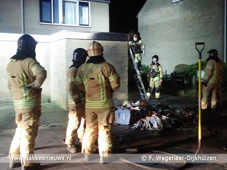 Brandstichting houdt aan in Sommelsdijk