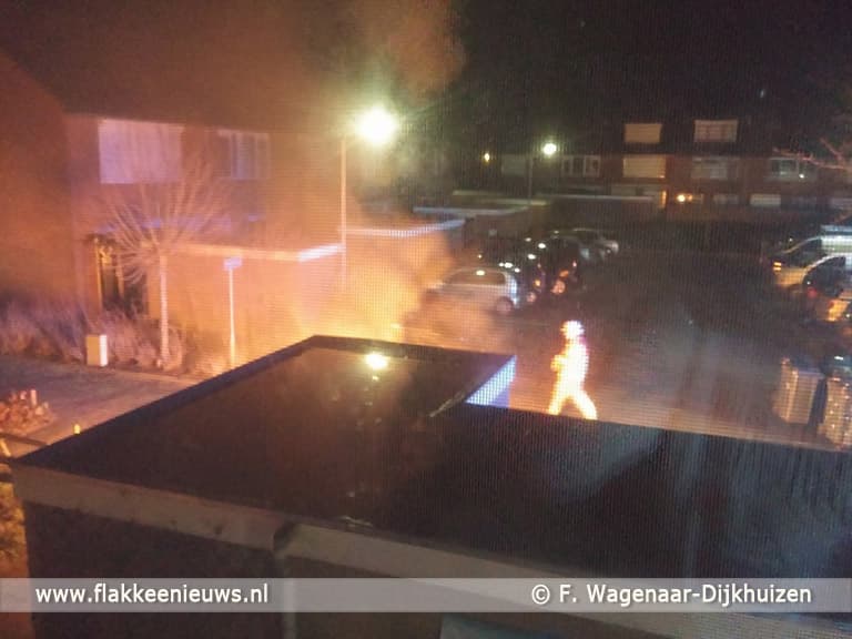Brandstichting houdt aan in Sommelsdijk