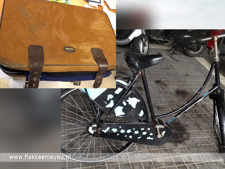 Fiets en koffer aangetroffen in Oude-Tonge