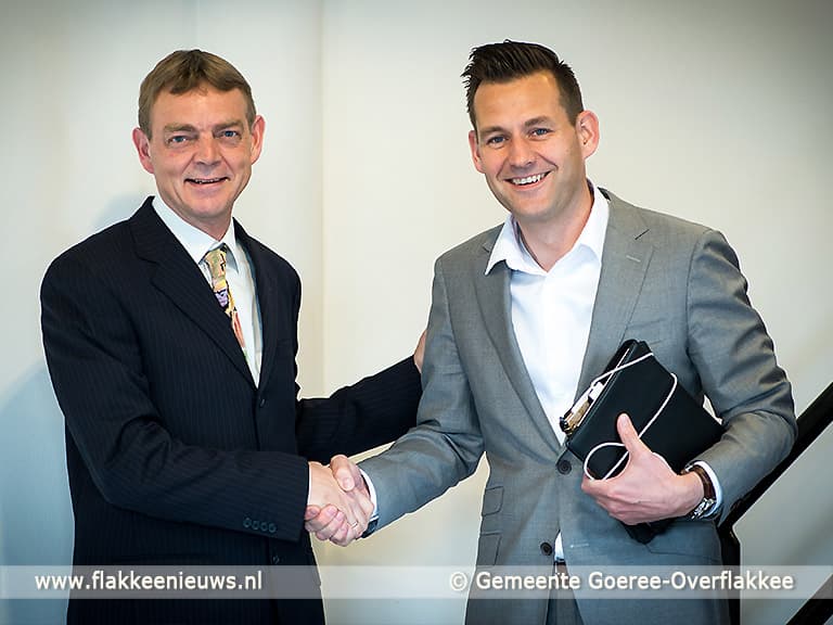 Eric van Noordt Wieringa nieuw lid gemeenteraad Goeree-Overflakkee