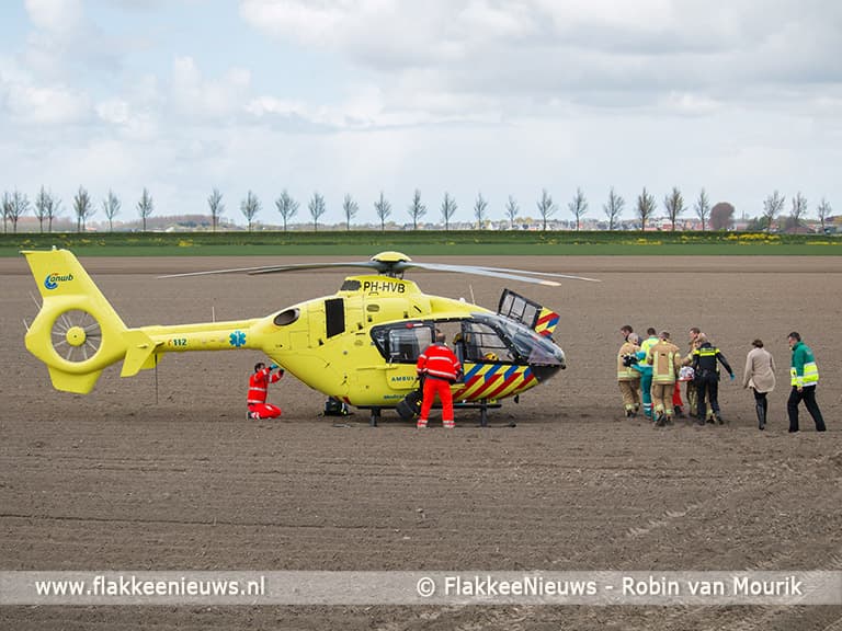 Quadrijder ernstig gewond door ongeval nabij Herkingen