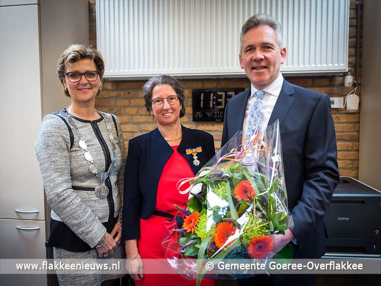Vijf inwoners van Goeree-Overflakkee Koninklijk onderscheiden