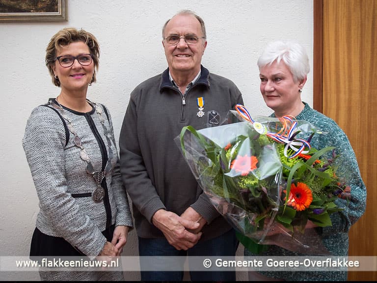 Vijf inwoners van Goeree-Overflakkee Koninklijk onderscheiden