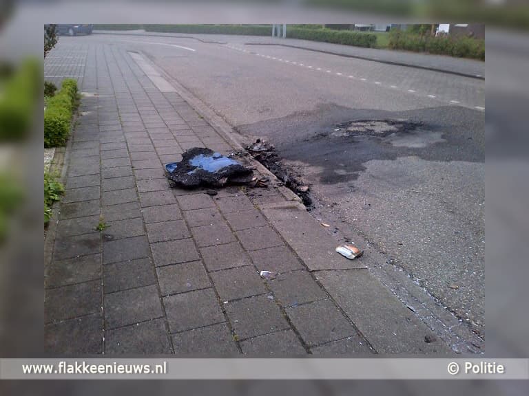 Acht brandstichtingen in Sommelsdijk