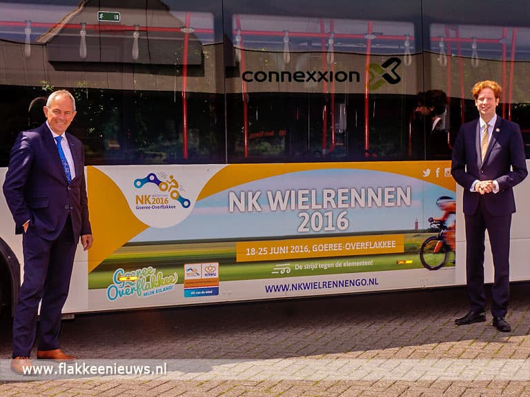 12 Connexxion bussen in het teken van het NK Wielrennen