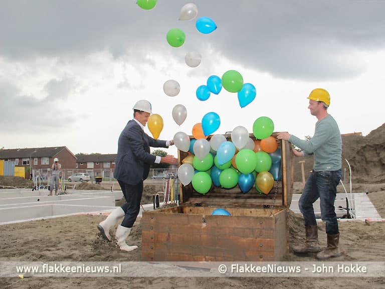 Feestelijke start fase 1 Lindenlaan Ooltgensplaat