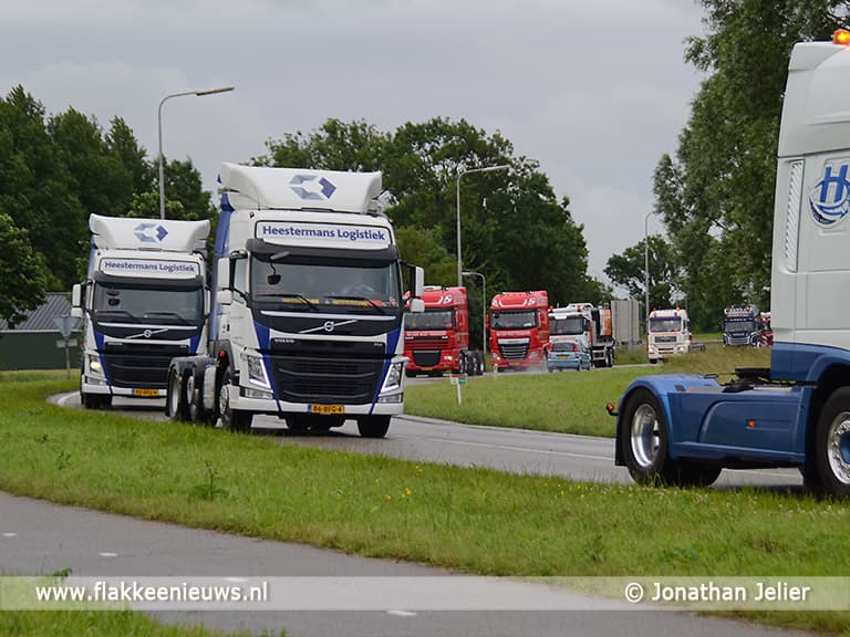 Nagenieten van de Truckrun Goeree-Overflakkee