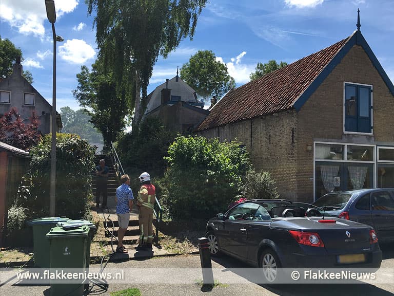 Woningbrand Oostdijk Middelharnis
