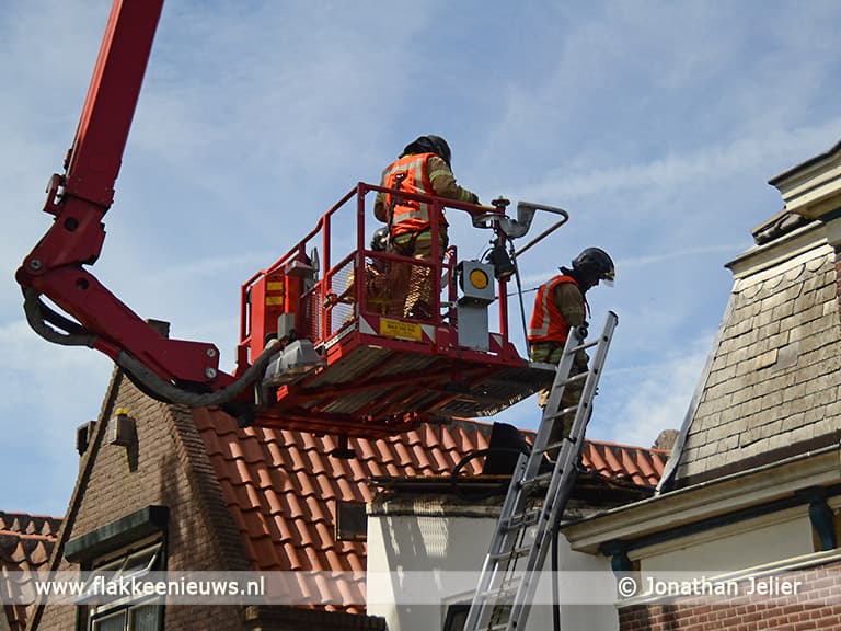 Woningbrand Oostdijk Middelharnis