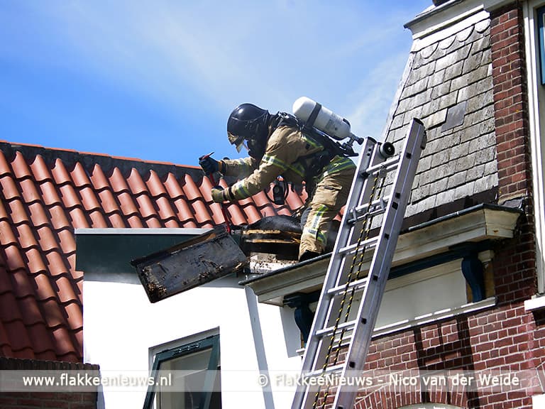 Woningbrand Oostdijk Middelharnis