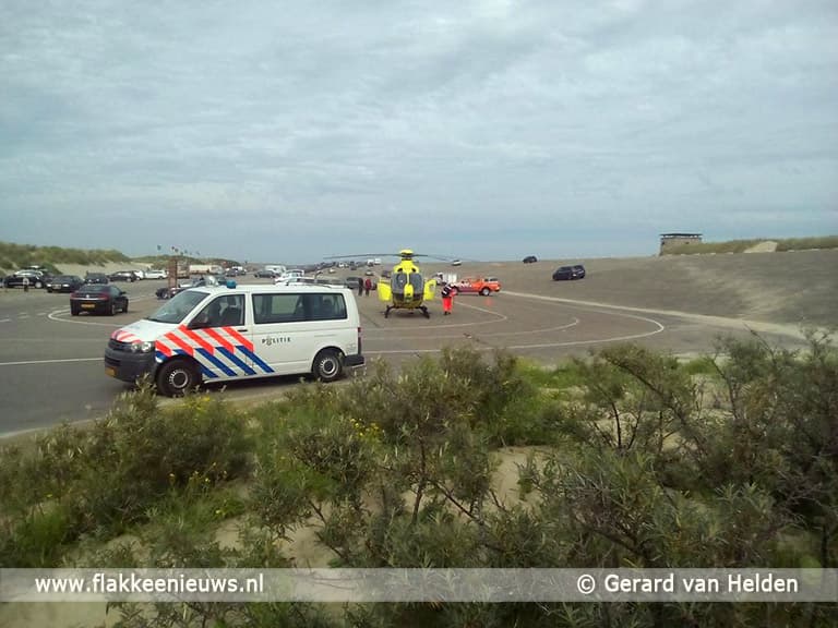 Meerdere gewonden bij ongeval Brouwersdam