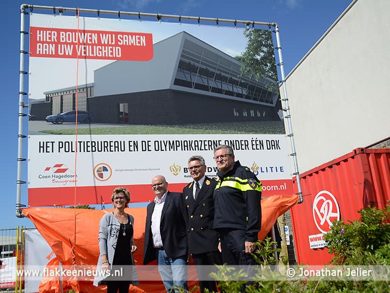 Start bouw Olympiakazerne en verbouwing politiebureau