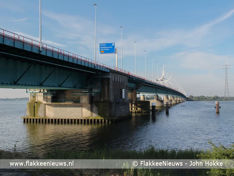 Haringvlietbrug gaat niet meer dicht