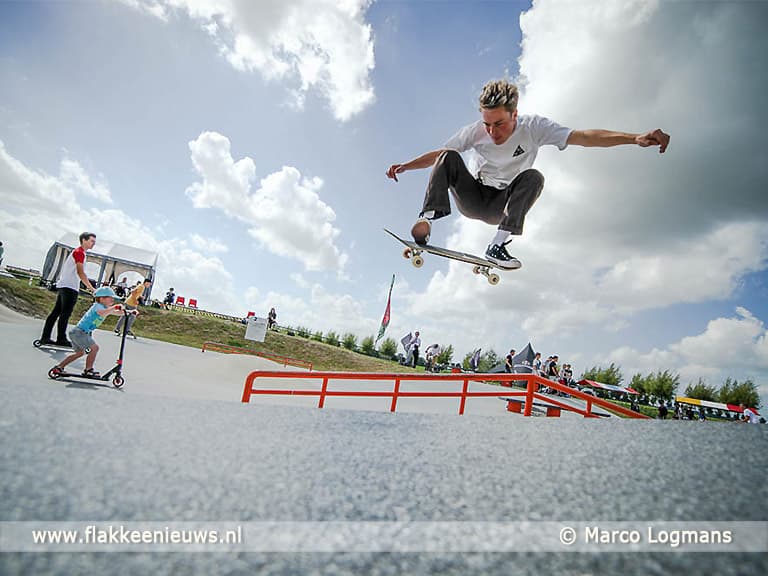 Nieuw skatepark in Middelharnis officieel geopend