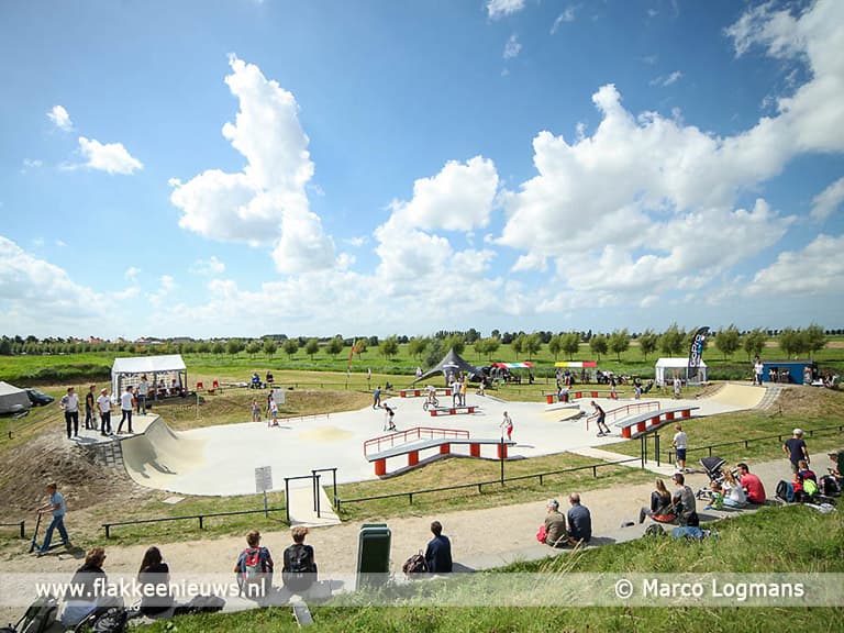 Nieuw skatepark in Middelharnis officieel geopend