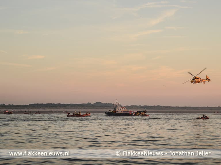 Succesvolle reddingsoefening op Ouddorpse strand