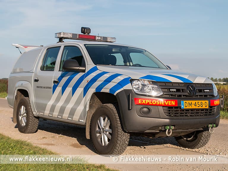 Granaat uit de Tweede Wereldoorlog gevonden
