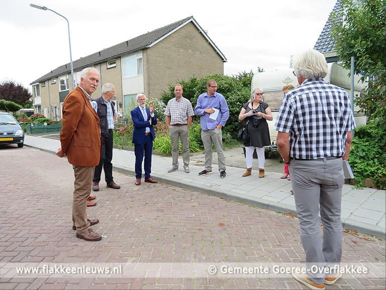 Gemeenteraad Goeree-Overflakkee bezoekt Achthuizen