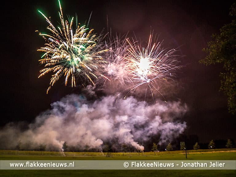 Vuurwerk in Dirksland