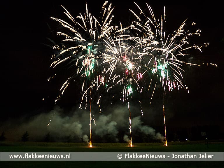 Vuurwerk in Dirksland