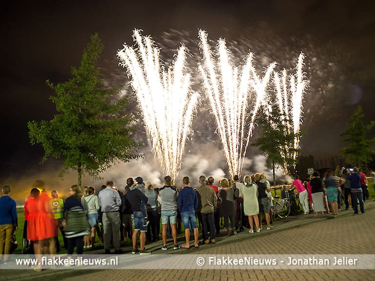 Vuurwerk in Dirksland