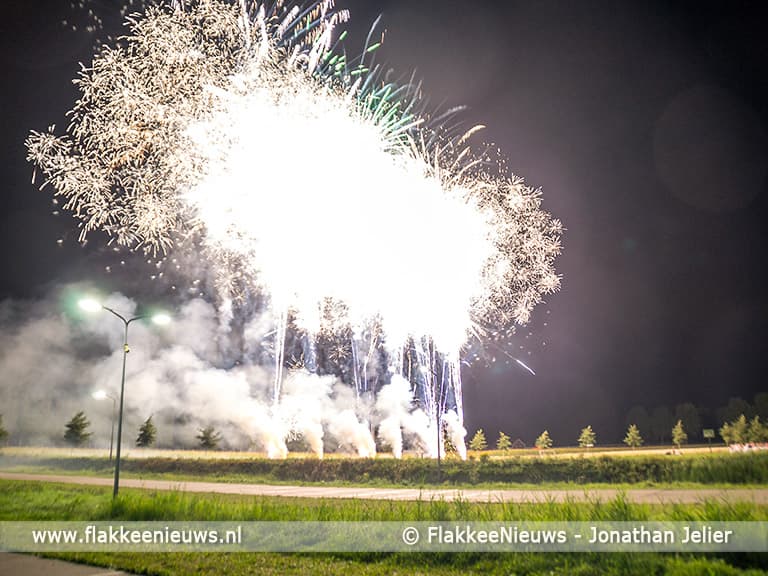 Vuurwerk in Dirksland