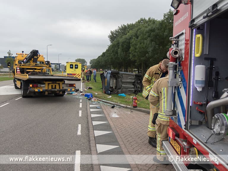 Ongeval Eisenhowerlaan Oude-Tonge