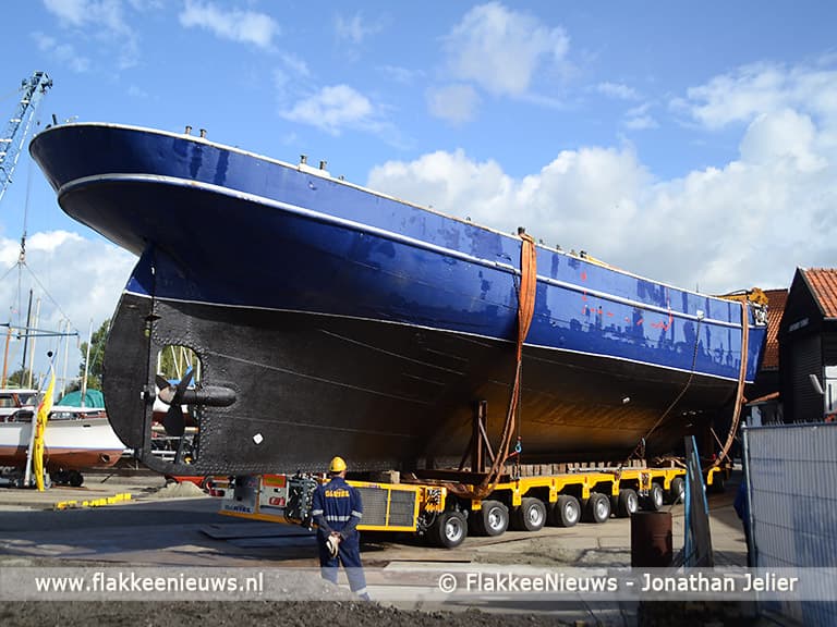 Spectaculair transport in Middelharnis