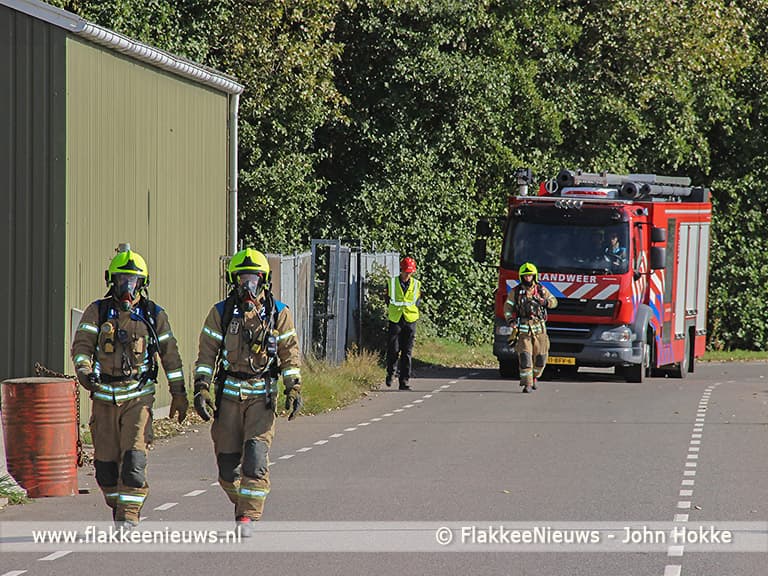 Timmerman vastgeniet bij eilandelijke brandweerwedstrijd