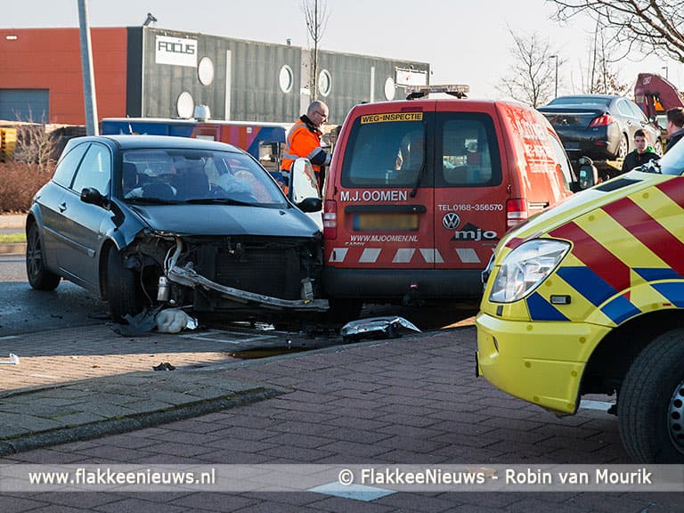 Gewonde bij ongeval op Stationsweg Oude-Tonge