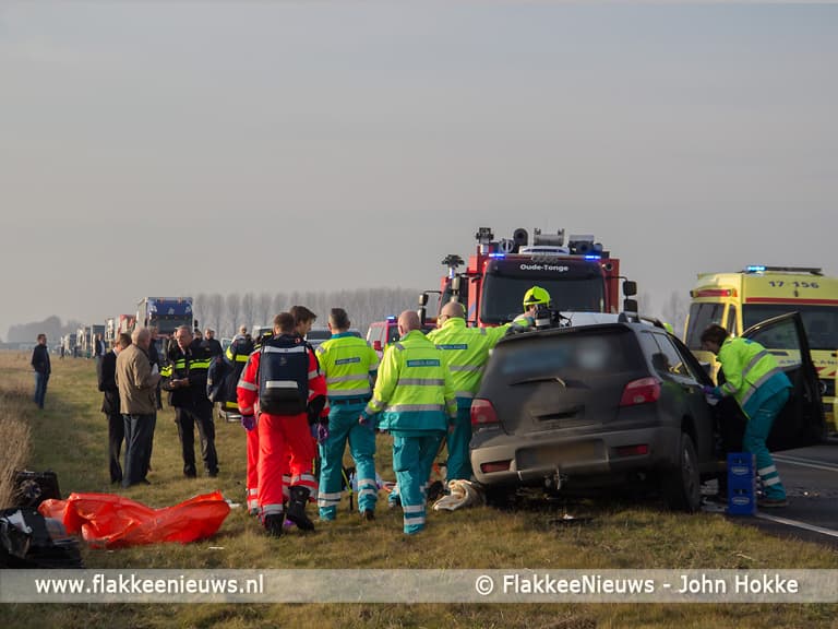 N59 afgesloten door ongeval