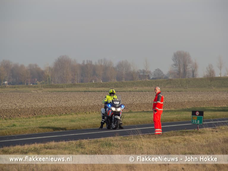 N59 afgesloten door ongeval