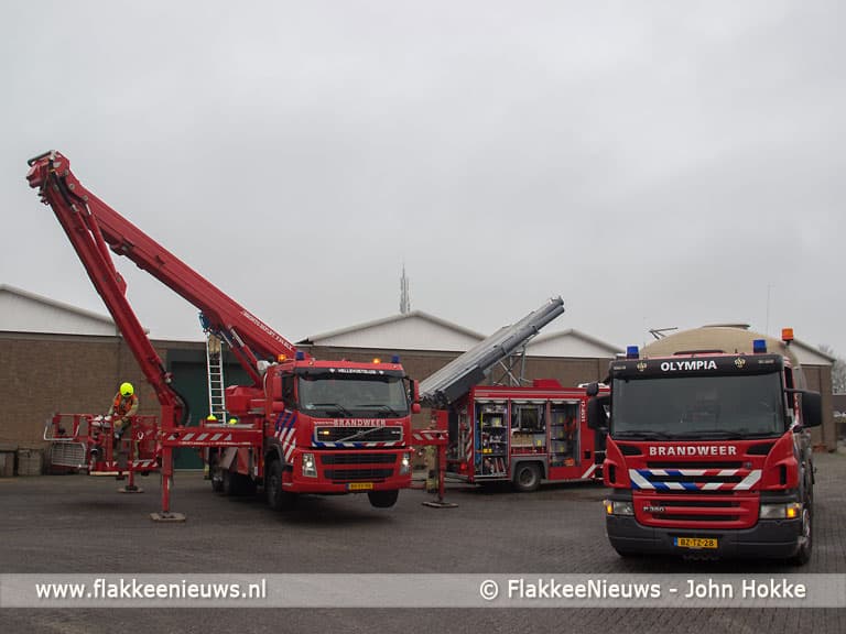 Brand in opslagloods bij Nieuwe-Tonge