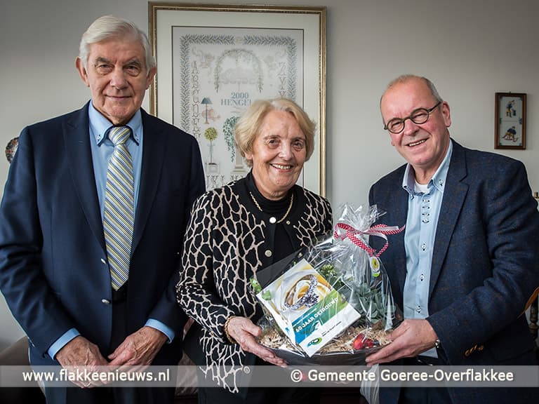 Echtpaar Ten Voorde-Everts uit Sommelsdijk 60 jaar getrouwd