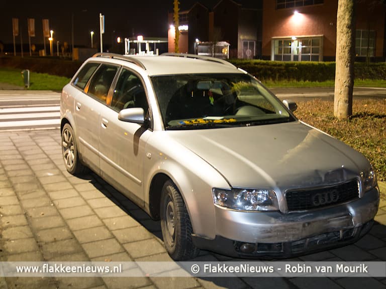 Ongeval met personenwagens in Middelharnis