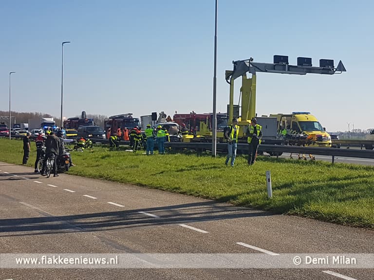 Wederom ongeval op de A29