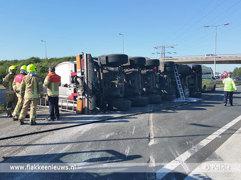 Afsluiting N59 Hellegatsplein door ongeval