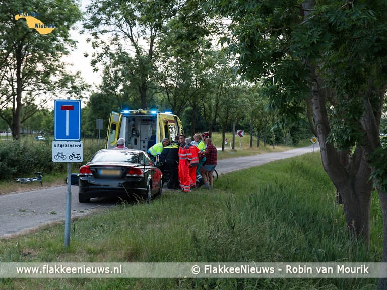 Fietsster zwaargewond bij ongeval Ooltgensplaat