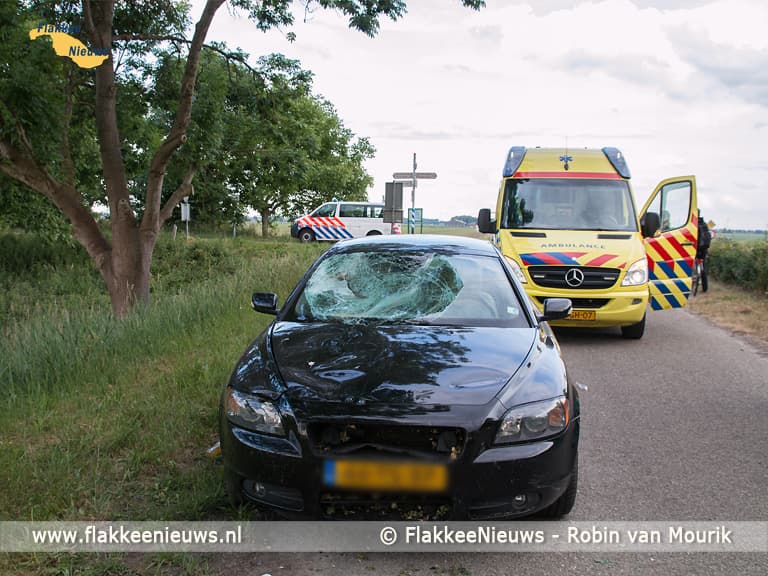 Fietsster zwaargewond bij ongeval Ooltgensplaat