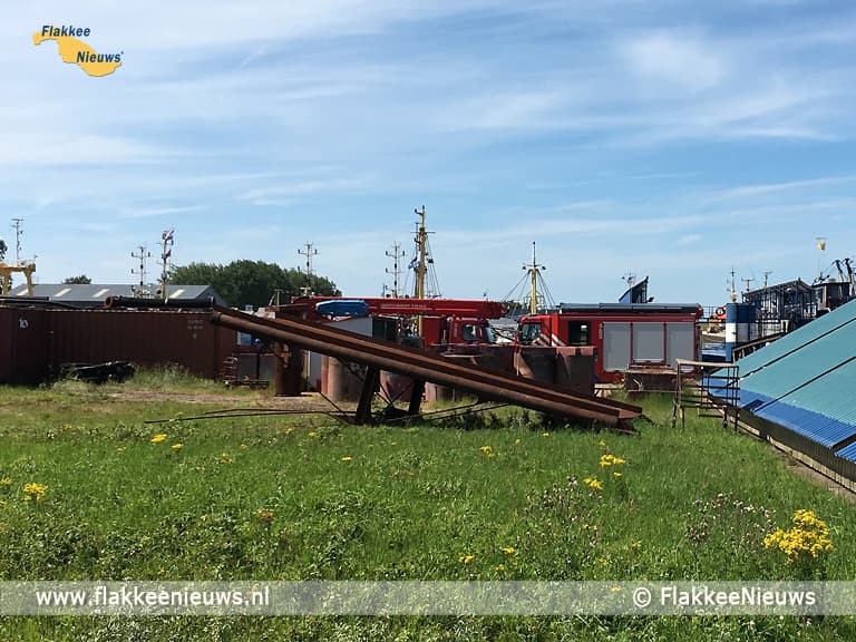 Brand in machinekamer bij Maaskant Shipyards Stellendam
