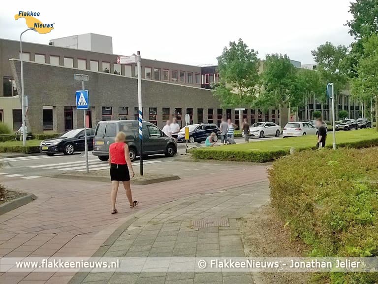 Ongeval met fiets in Middelharnis