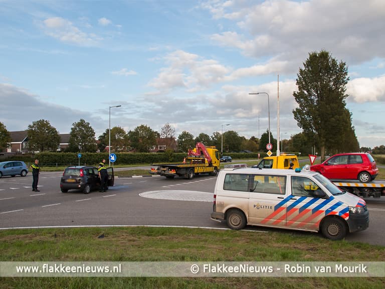 Spitsverkeer last van ongeval op N215