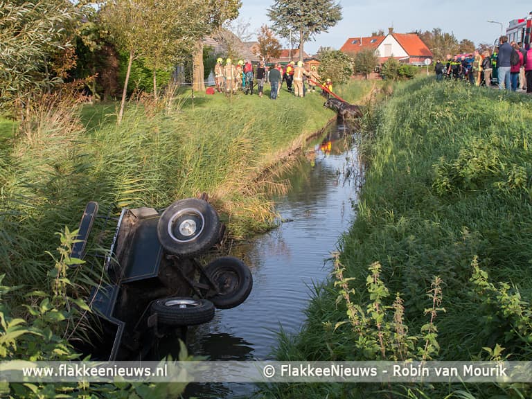 Grote hulpverlening voor ongeval met paard