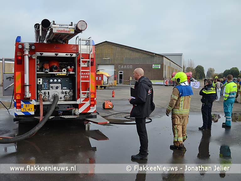 Brandweer Nieuwe-Tonge eerste bij eilandelijke brandweerwedstrijd