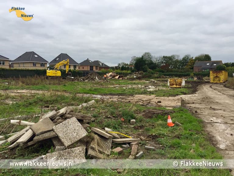 Camping Oude-Tonge definitief tegen de vlakte