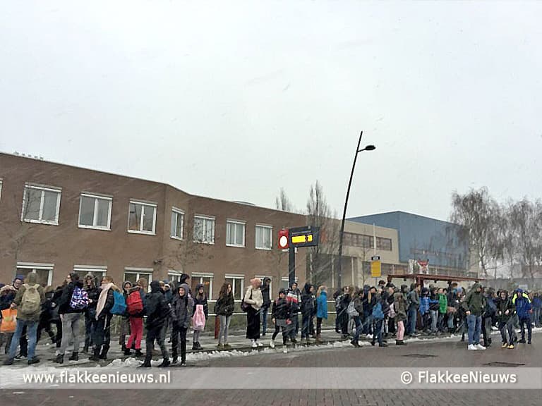 Plezier en overlast van sneeuw op Goeree-Overflakkee