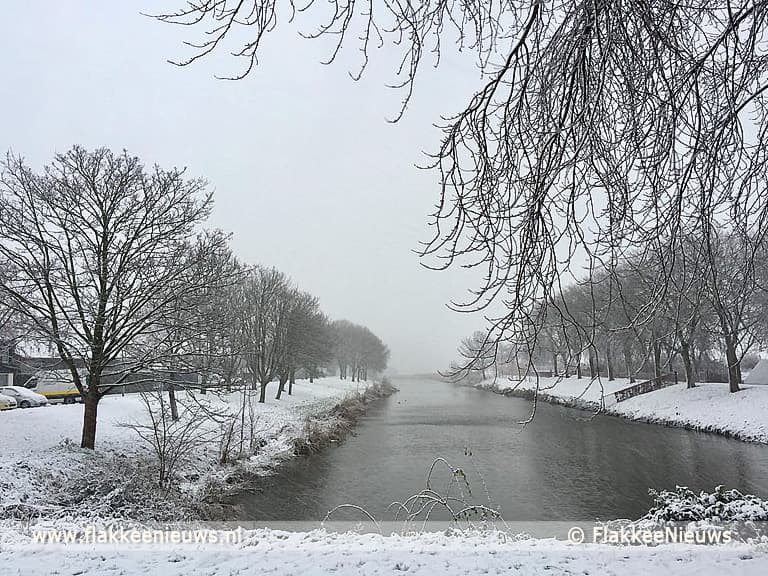 Plezier en overlast van sneeuw op Goeree-Overflakkee