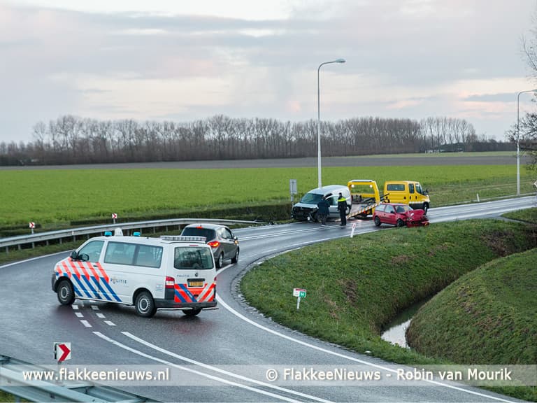 Twee gewonden bij ongeval op N215