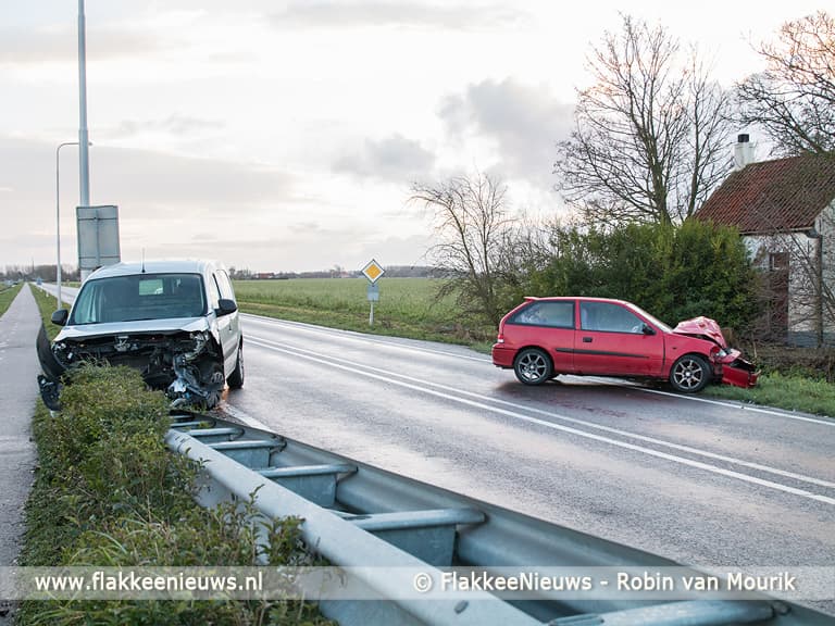 Twee gewonden bij ongeval op N215