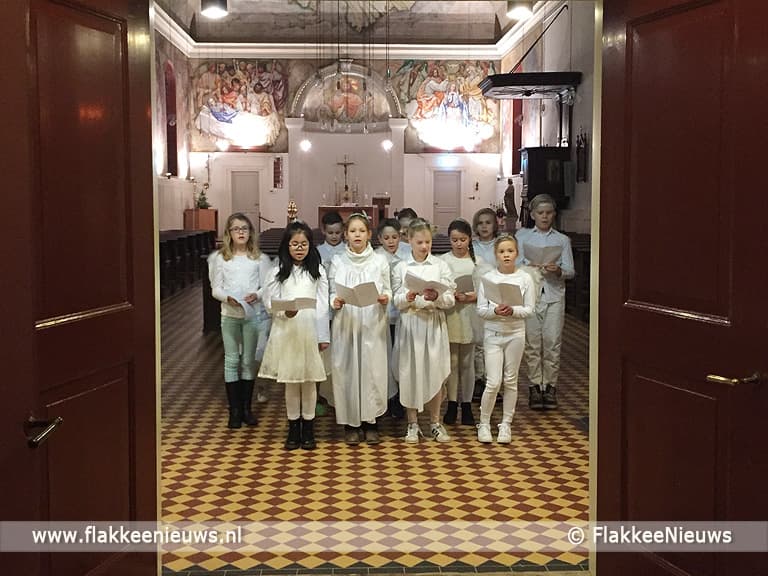 Geslaagde kinderkersttocht Van Nazareth naar Bethlehem